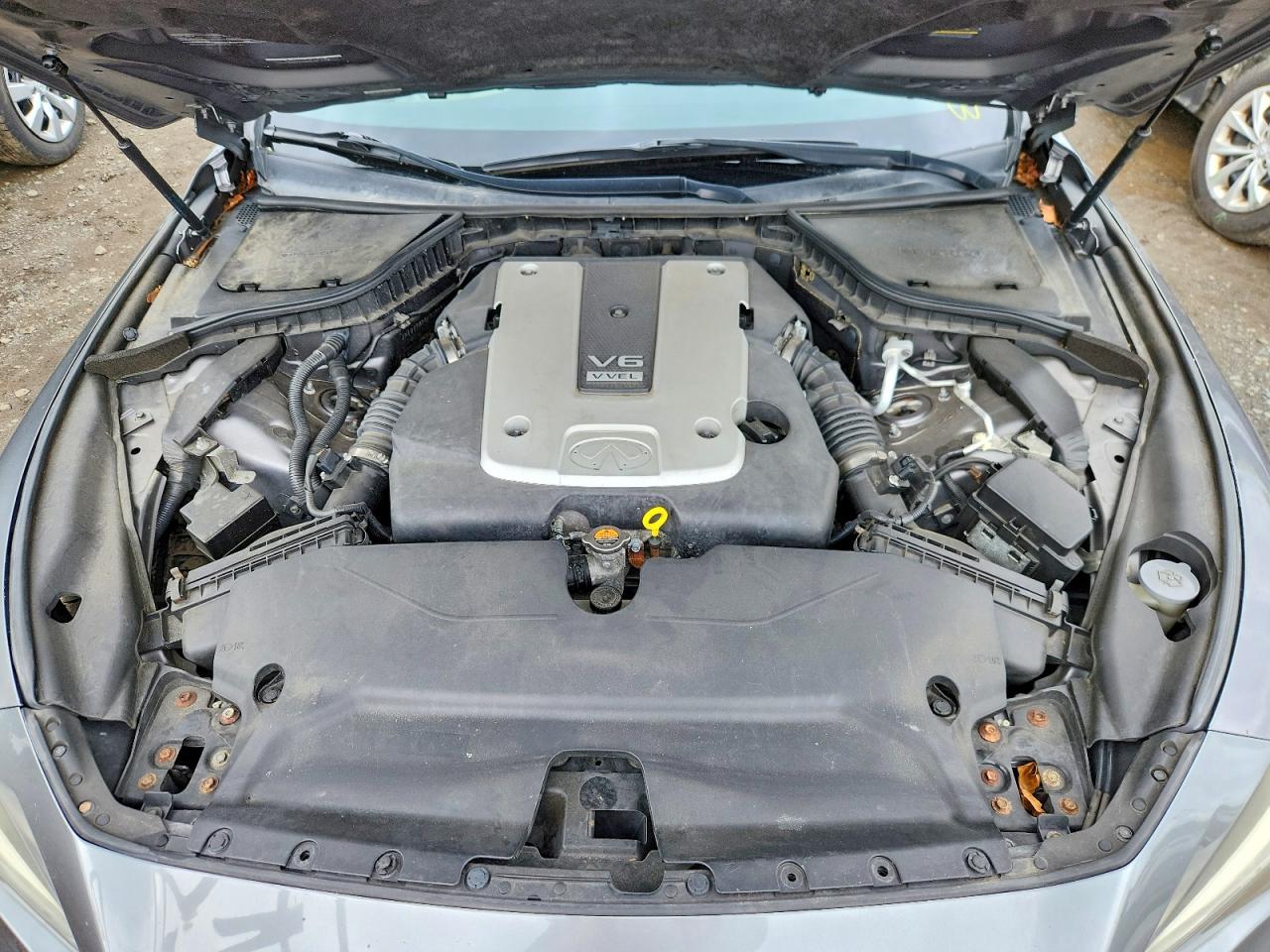 2015 Infiniti Q50 Premium Серый vin: JN1BV7AR0FM392983