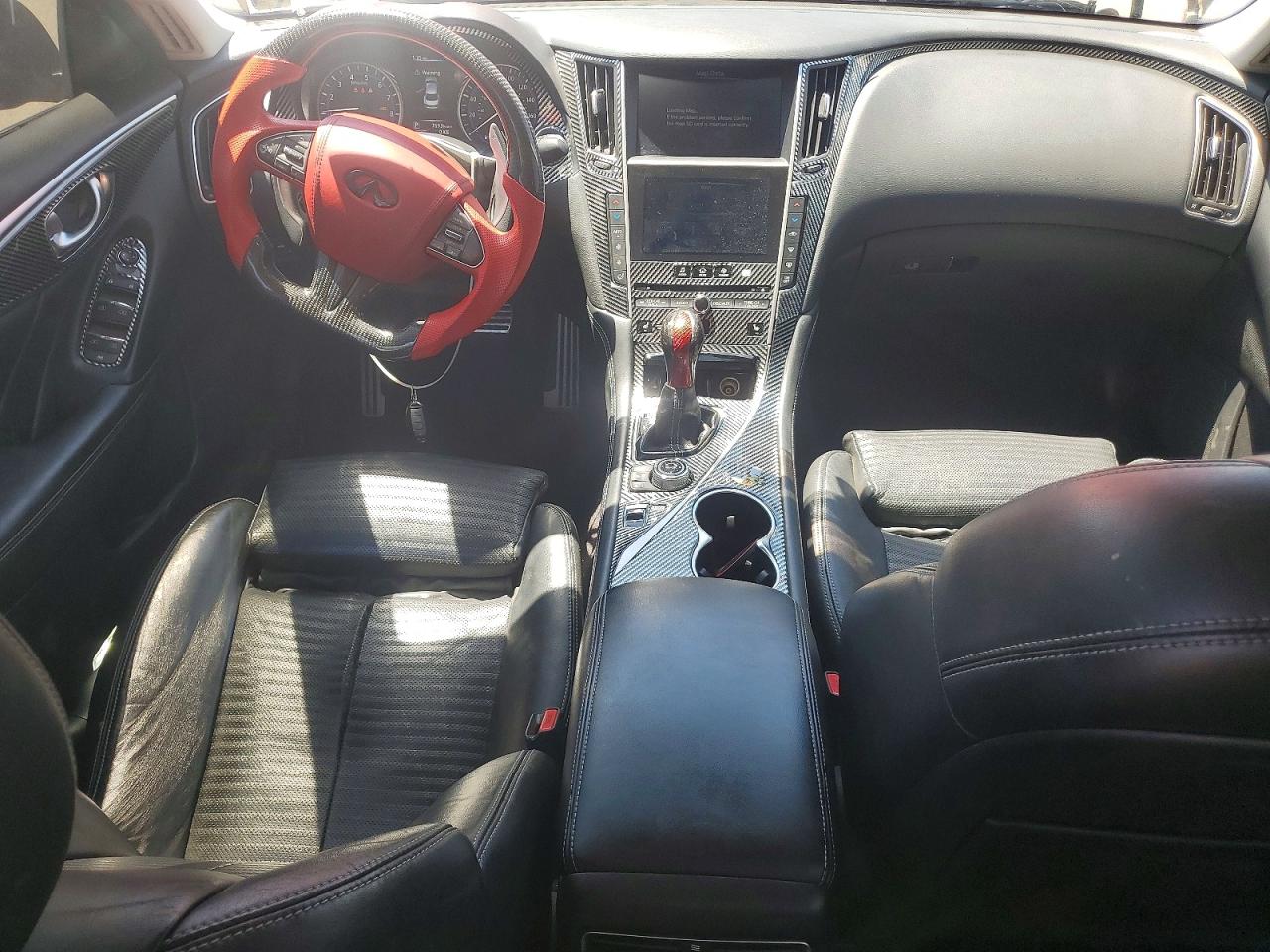 2015 Infiniti Q50 Sport Red vin: JN1BV7AR0FM404128