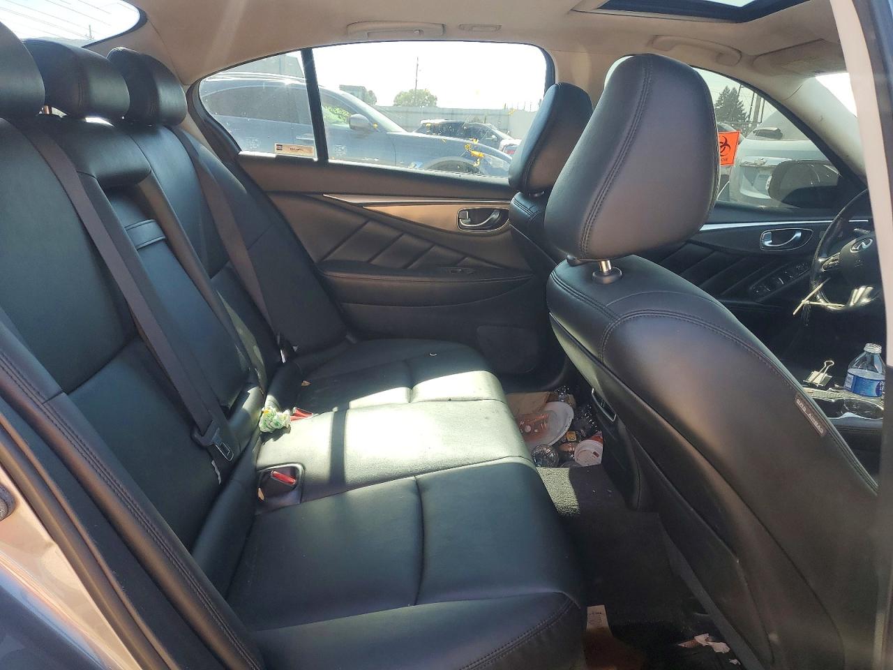 2015 Infiniti Q50 Premium Gray vin: JN1BV7AR0FM408762
