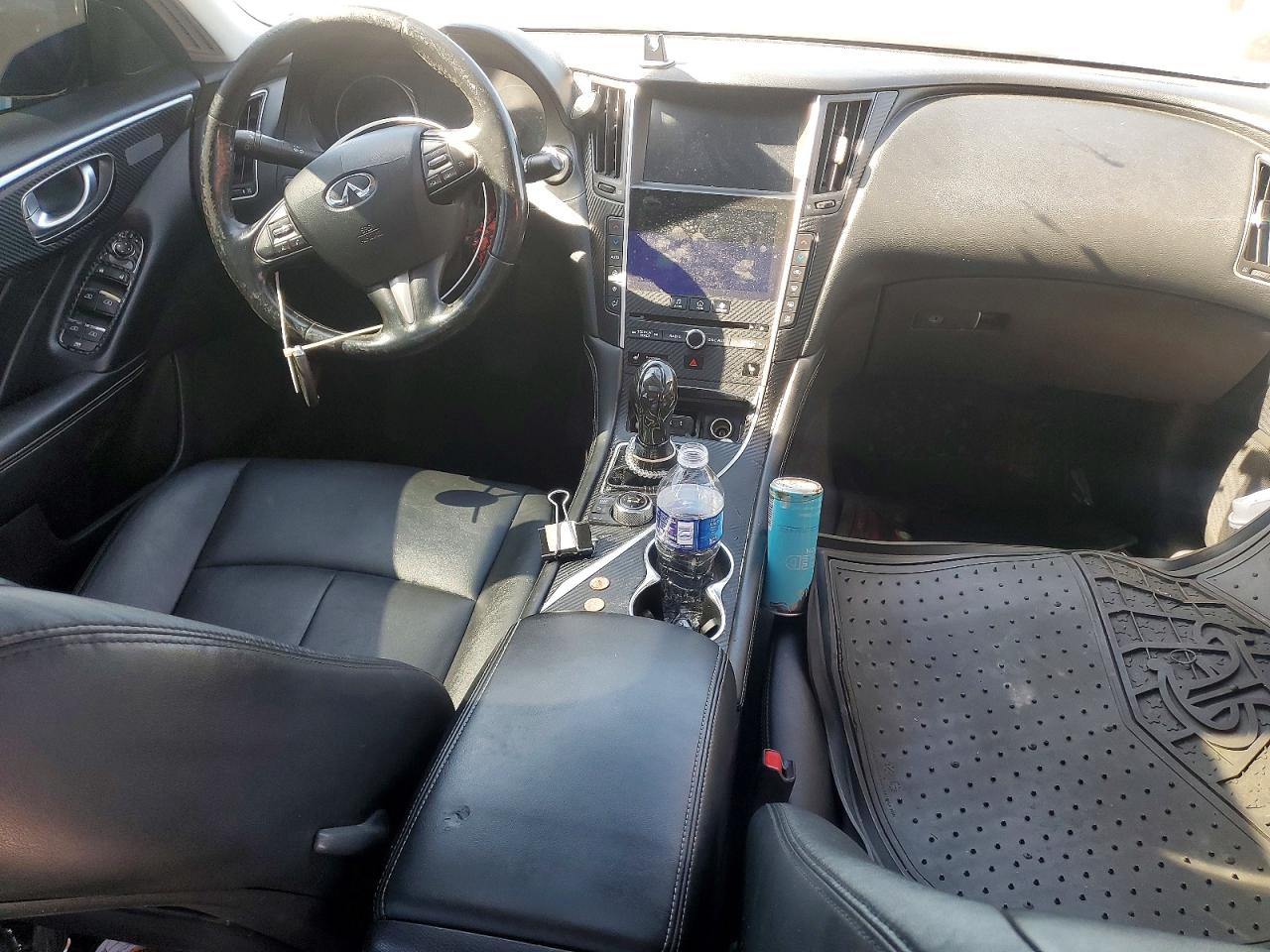 2015 Infiniti Q50 Premium Gray vin: JN1BV7AR0FM408762