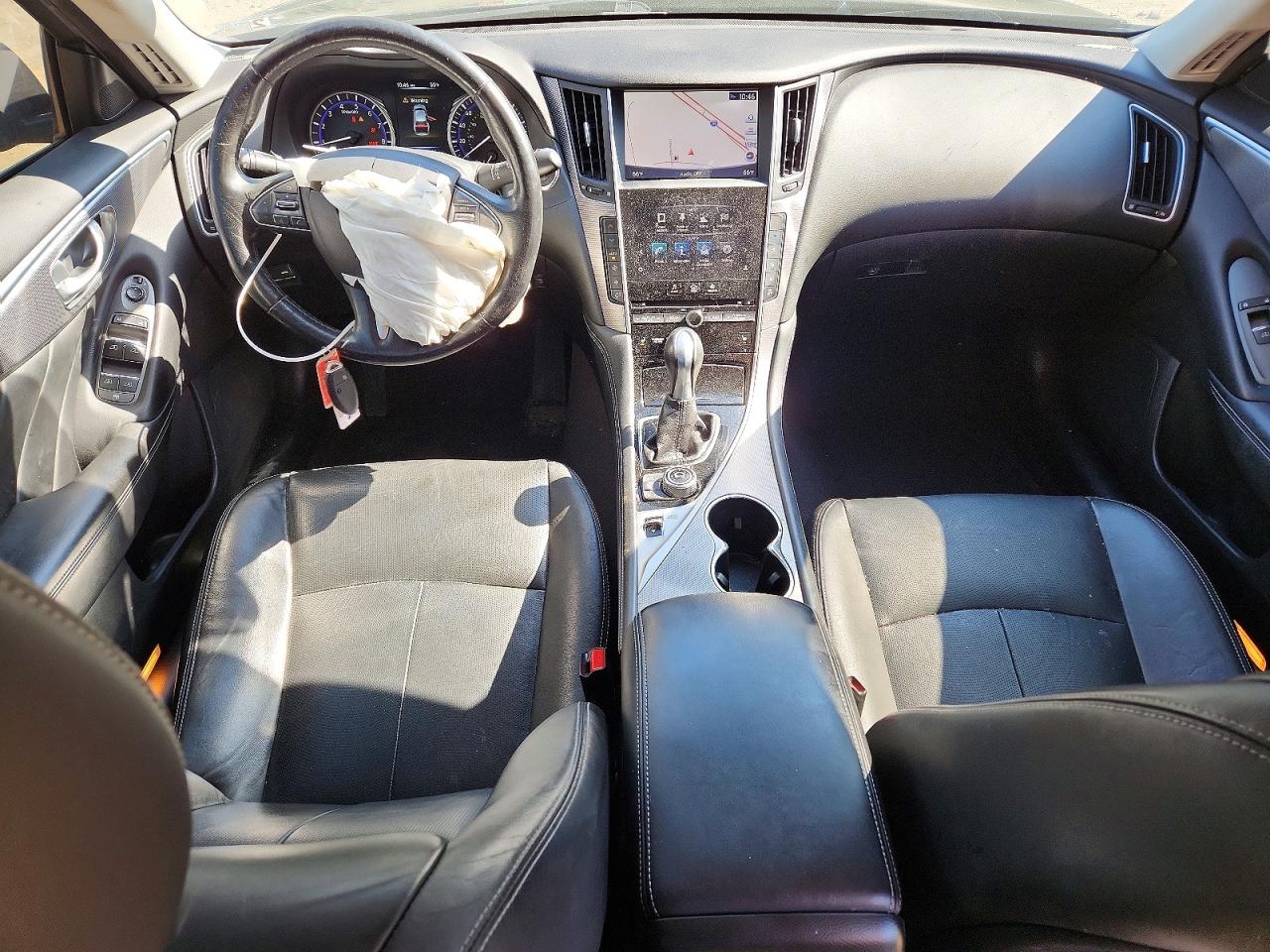 2015 Infiniti Q50 Premium Black vin: JN1BV7AR0FM414268