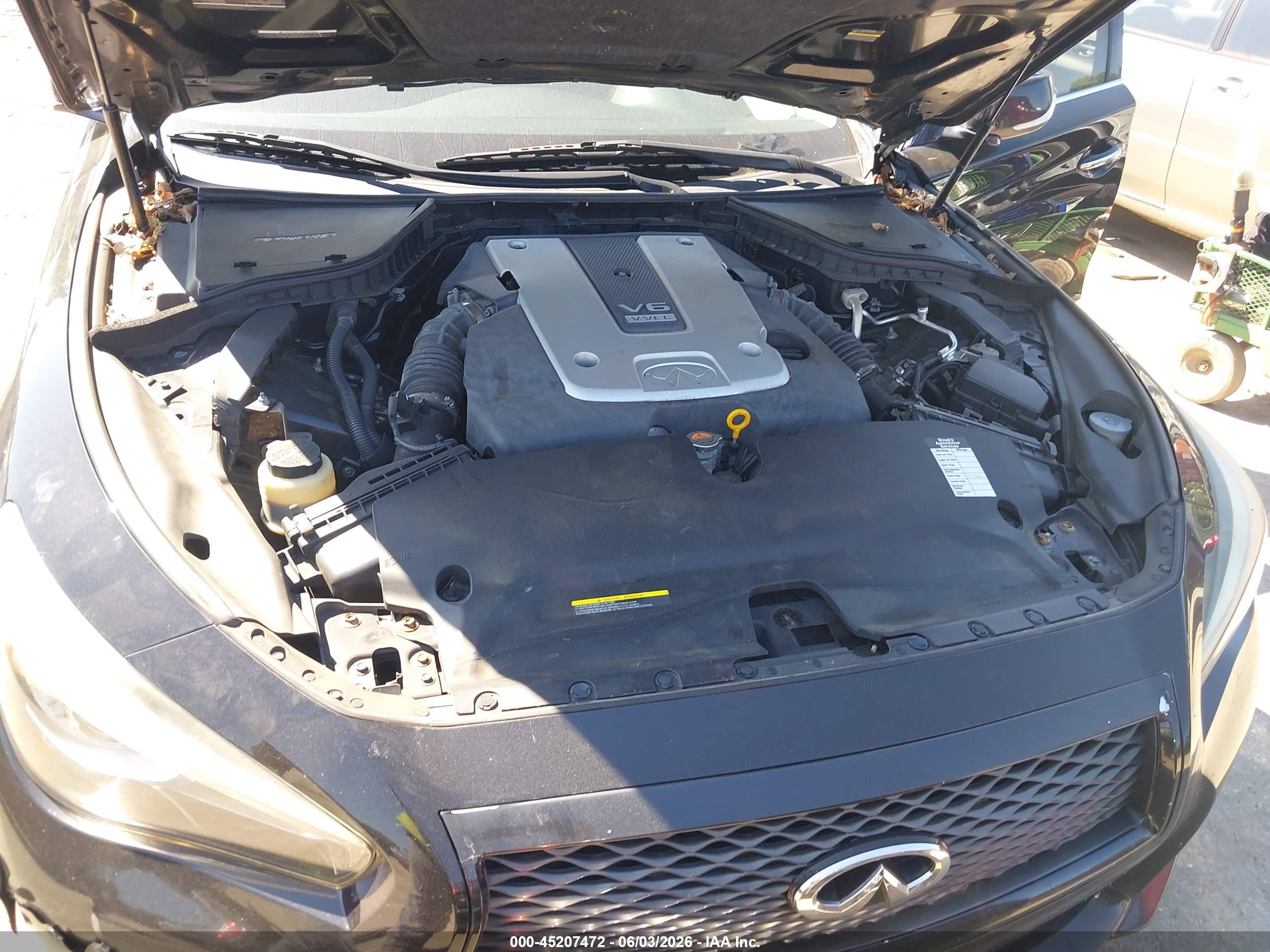 2015 Infiniti Q50 Premium Black vin: JN1BV7AR0FM420216