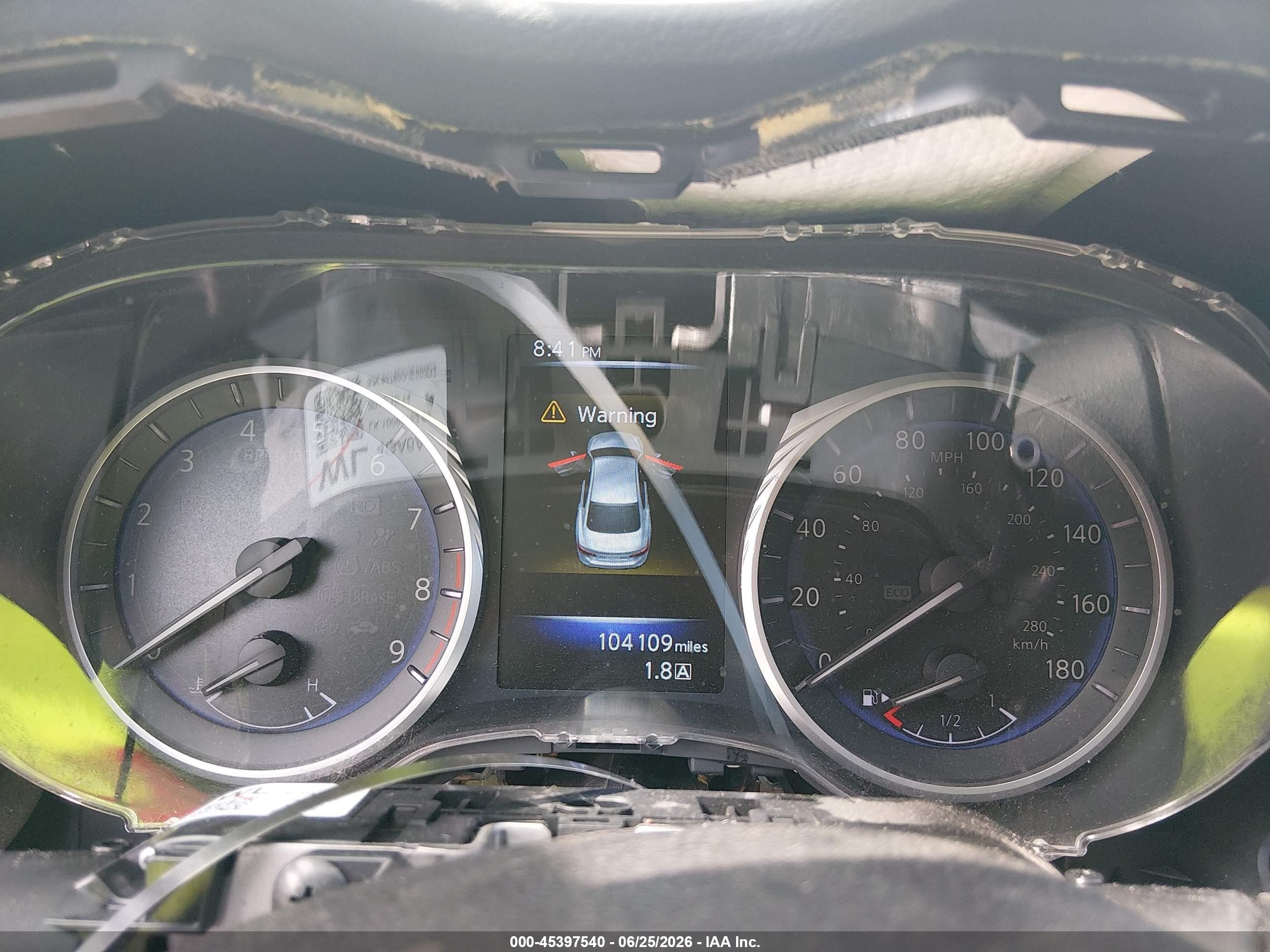 2015 Infiniti Q50 Premium Белый vin: JN1BV7AR0FM422533