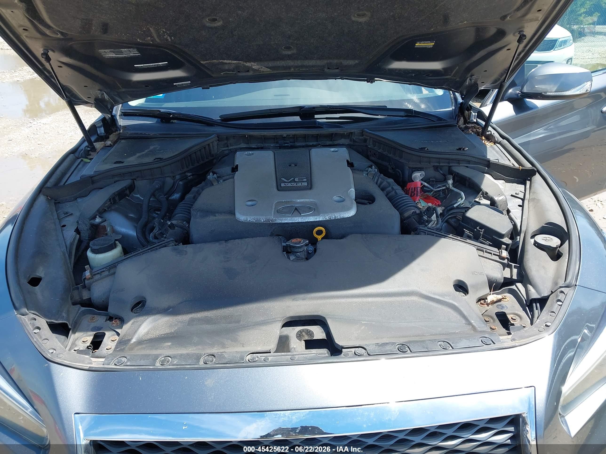 2015 Infiniti Q50 Premium Gray vin: JN1BV7AR0FM422676