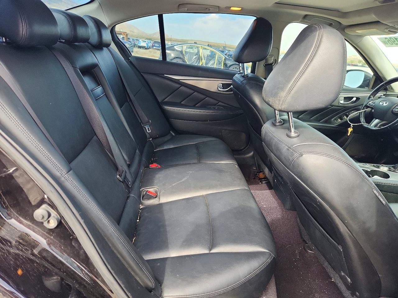 2014 Infiniti Q50 Premium Черный vin: JN1BV7AR1EM689470