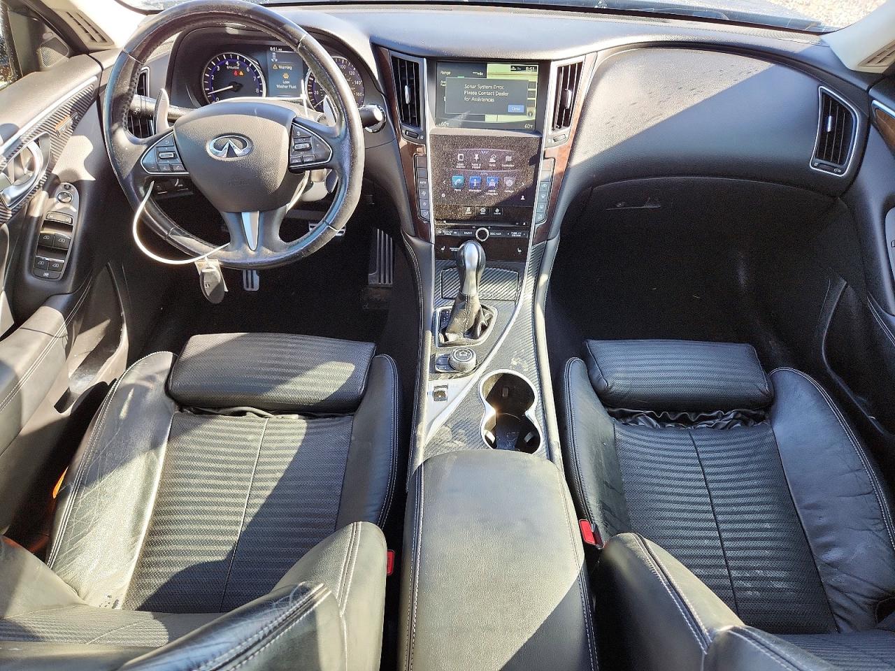 2014 Infiniti Q50 Sport Gray vin: JN1BV7AR1EM689856