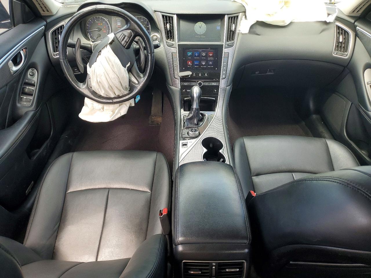 2014 Infiniti Q50 Premium Black vin: JN1BV7AR1EM701360