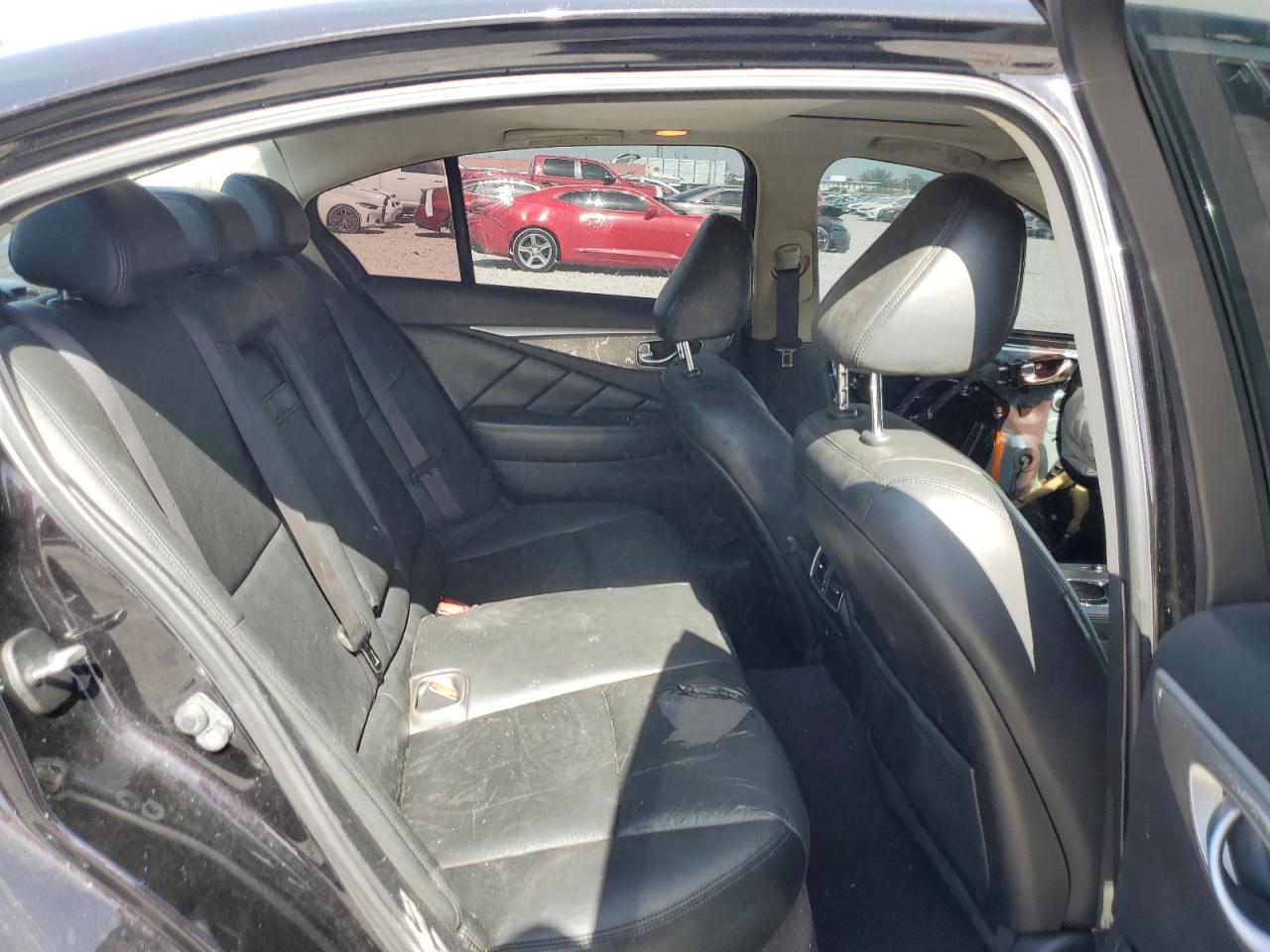 2014 Infiniti Q50 Base Black vin: JN1BV7AR1EM703285