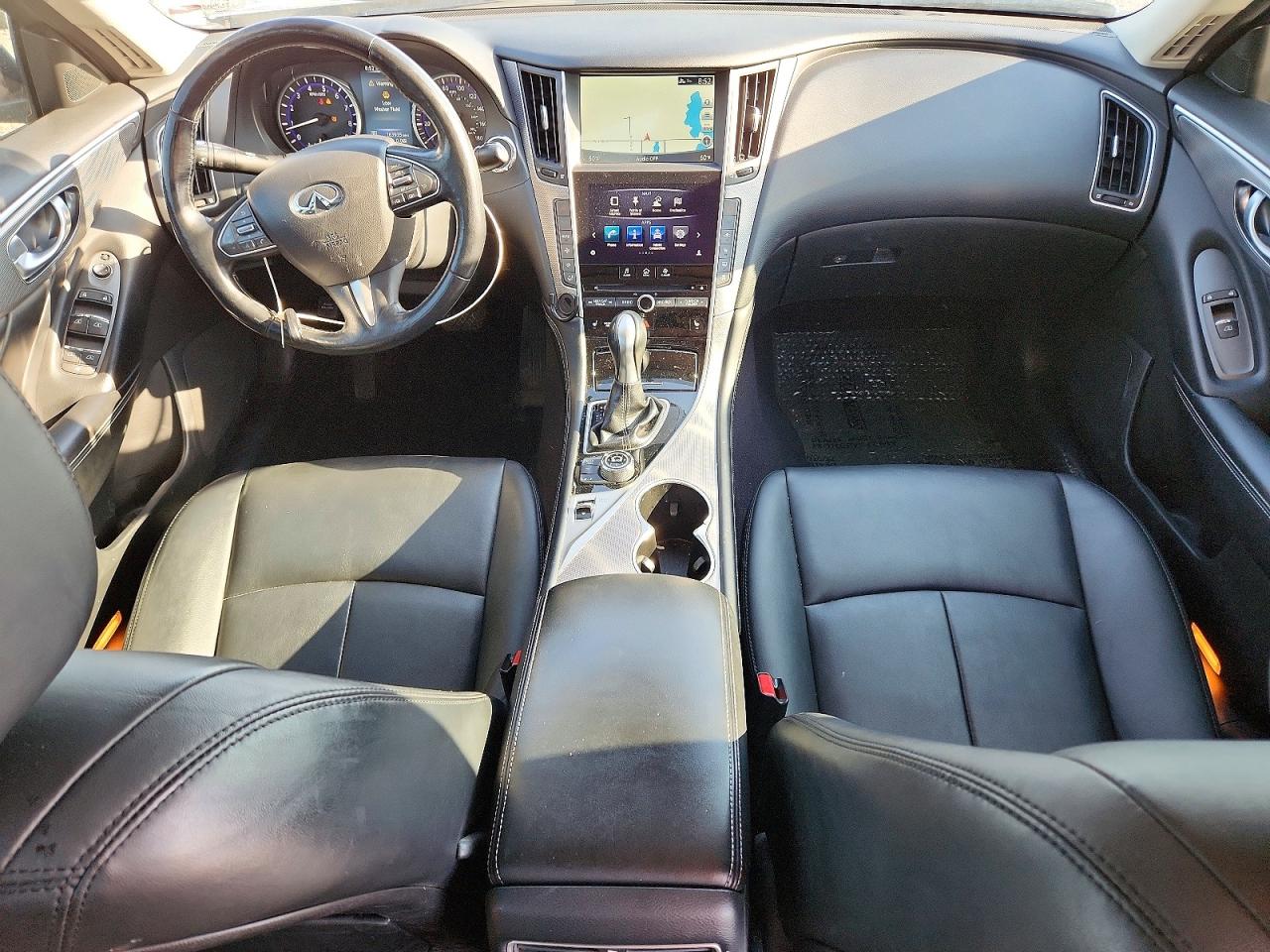 2014 Infiniti Q50 Premium Серебряный vin: JN1BV7AR1EM705165