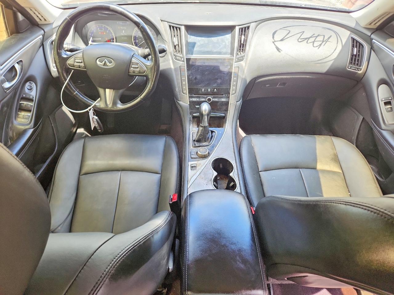 2014 Infiniti Q50 Base Серый vin: JN1BV7AR1EM706350