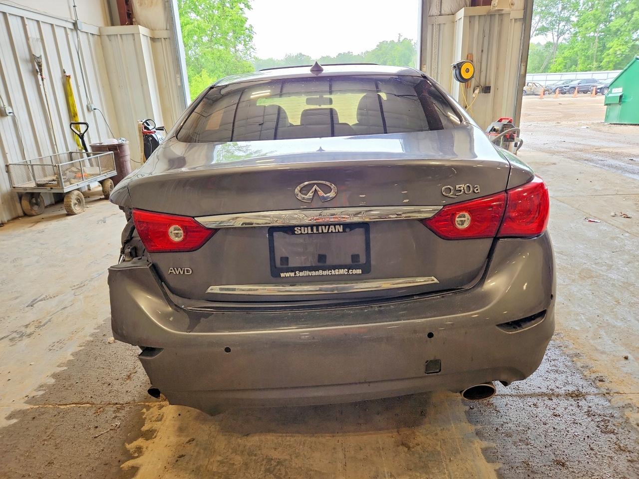 2014 Infiniti Q50 Base Серый vin: JN1BV7AR1EM706350