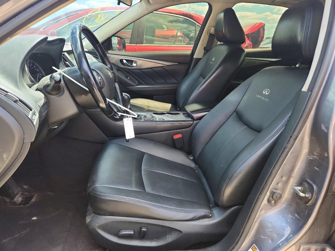 2014 Infiniti Q50 Base Серый vin: JN1BV7AR1EM706350