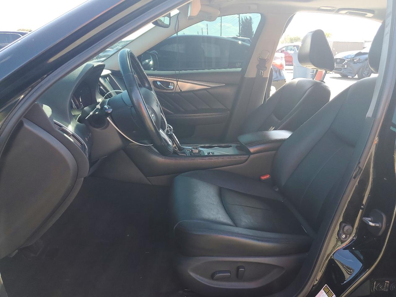 2015 Infiniti Q50 Black vin: JN1BV7AR1FM402386