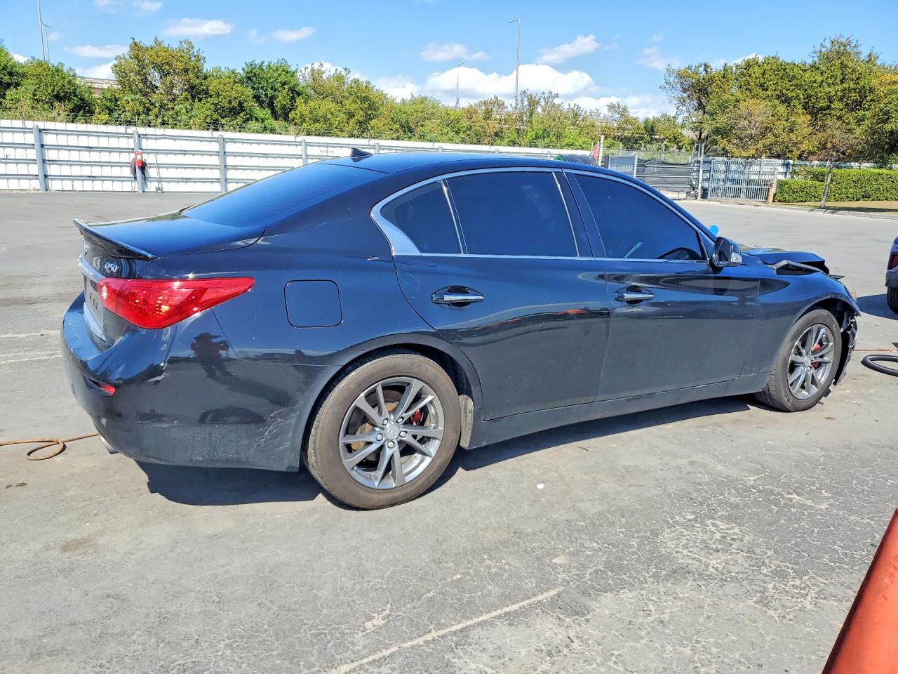 2015 Infiniti Q50 Black vin: JN1BV7AR1FM402386