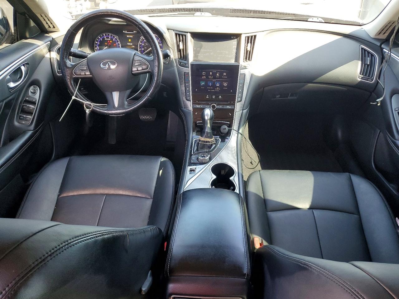 2015 Infiniti Q50 Black vin: JN1BV7AR1FM402386