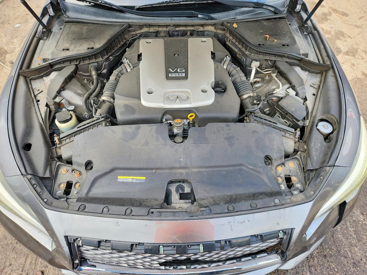 2015 Infiniti Q50 Premium Gray vin: JN1BV7AR1FM405899