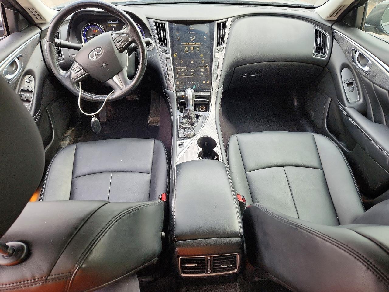 2015 Infiniti Q50 Premium Gray vin: JN1BV7AR1FM405899