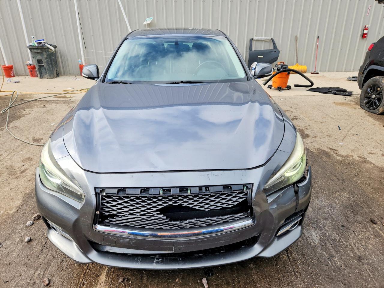 2015 Infiniti Q50 Premium Gray vin: JN1BV7AR1FM405899