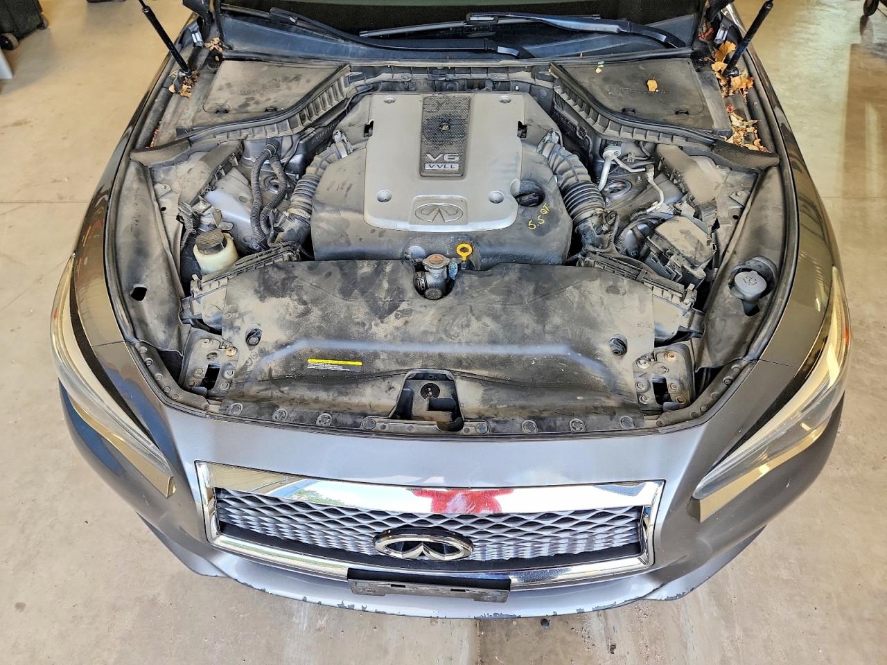 2015 Infiniti Q50 Premium Silver vin: JN1BV7AR1FM419009