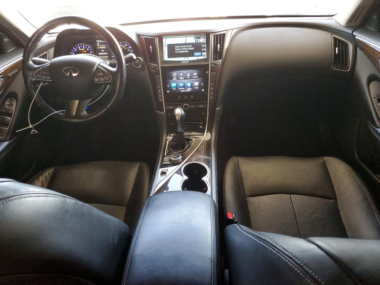 2014 Infiniti Q50 Base Silver vin: JN1BV7AR2EM680597
