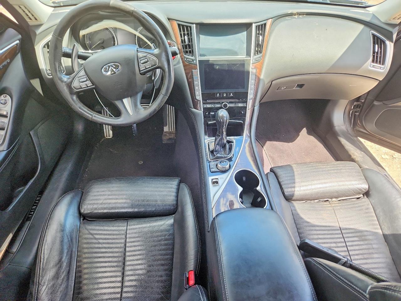 2014 Infiniti Q50 Серый vin: JN1BV7AR2EM684553