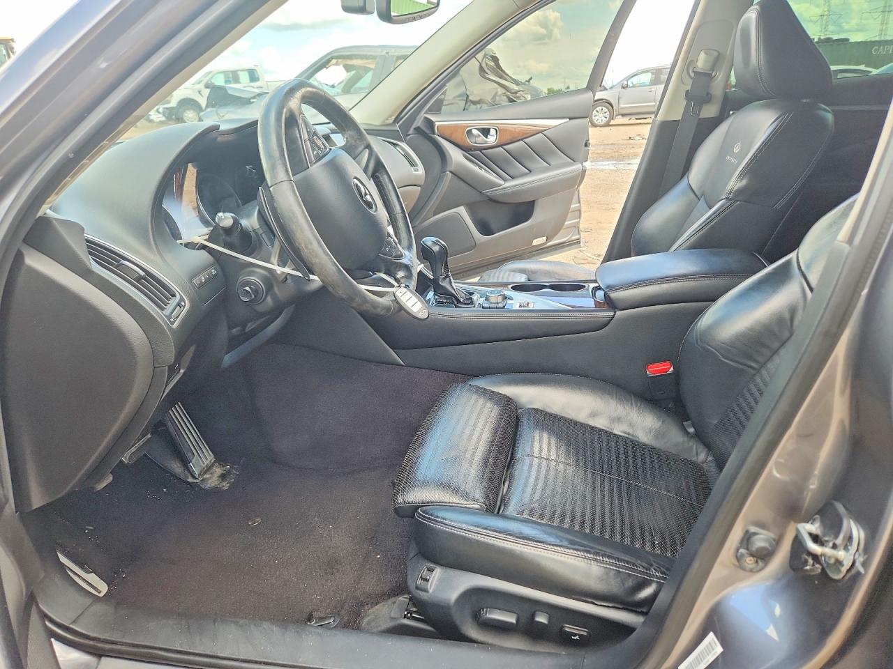 2014 Infiniti Q50 Серый vin: JN1BV7AR2EM684553