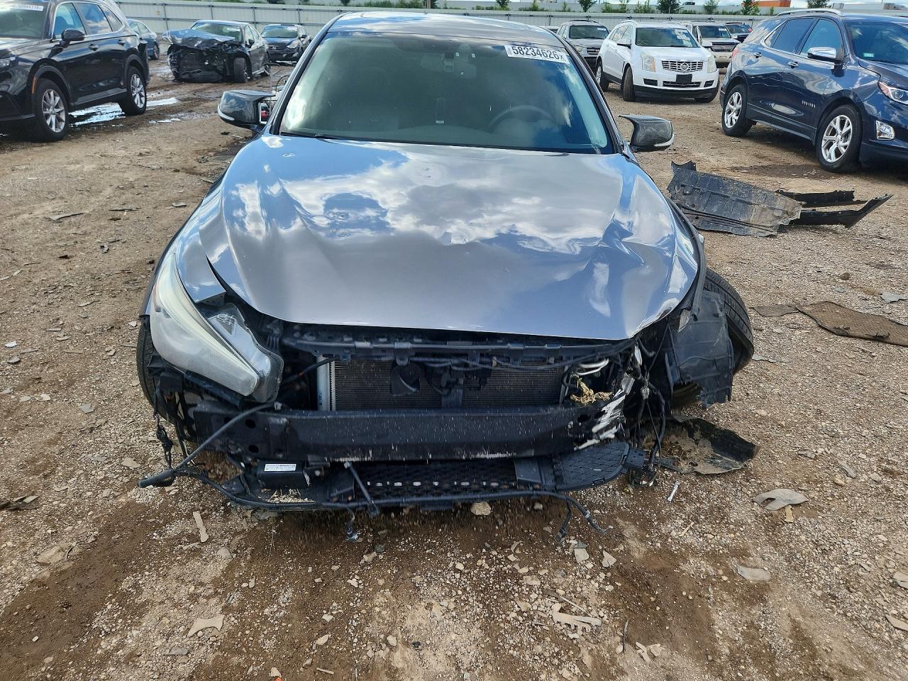 2014 Infiniti Q50 Серый vin: JN1BV7AR2EM684553