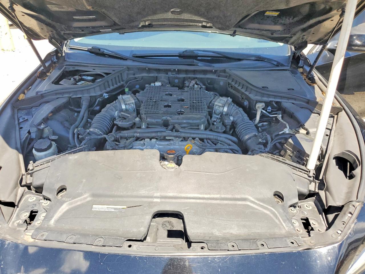 2014 Infiniti Q50 Base Black vin: JN1BV7AR2EM684696