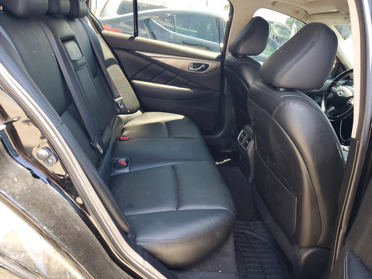 2014 Infiniti Q50 Base Black vin: JN1BV7AR2EM684696