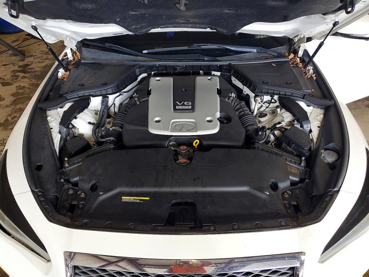2014 Infiniti Q50 Sport White vin: JN1BV7AR2EM691793
