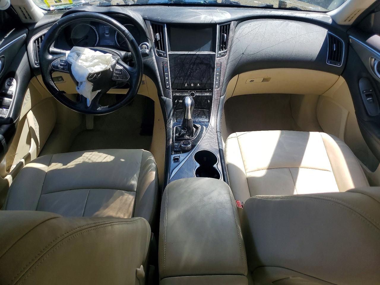 2014 Infiniti Q50 Premium Black vin: JN1BV7AR2EM694970