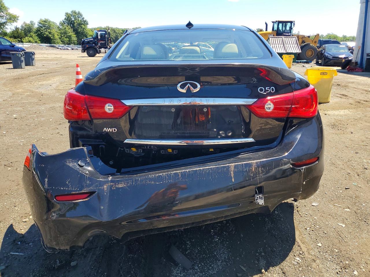 2014 Infiniti Q50 Premium Black vin: JN1BV7AR2EM694970