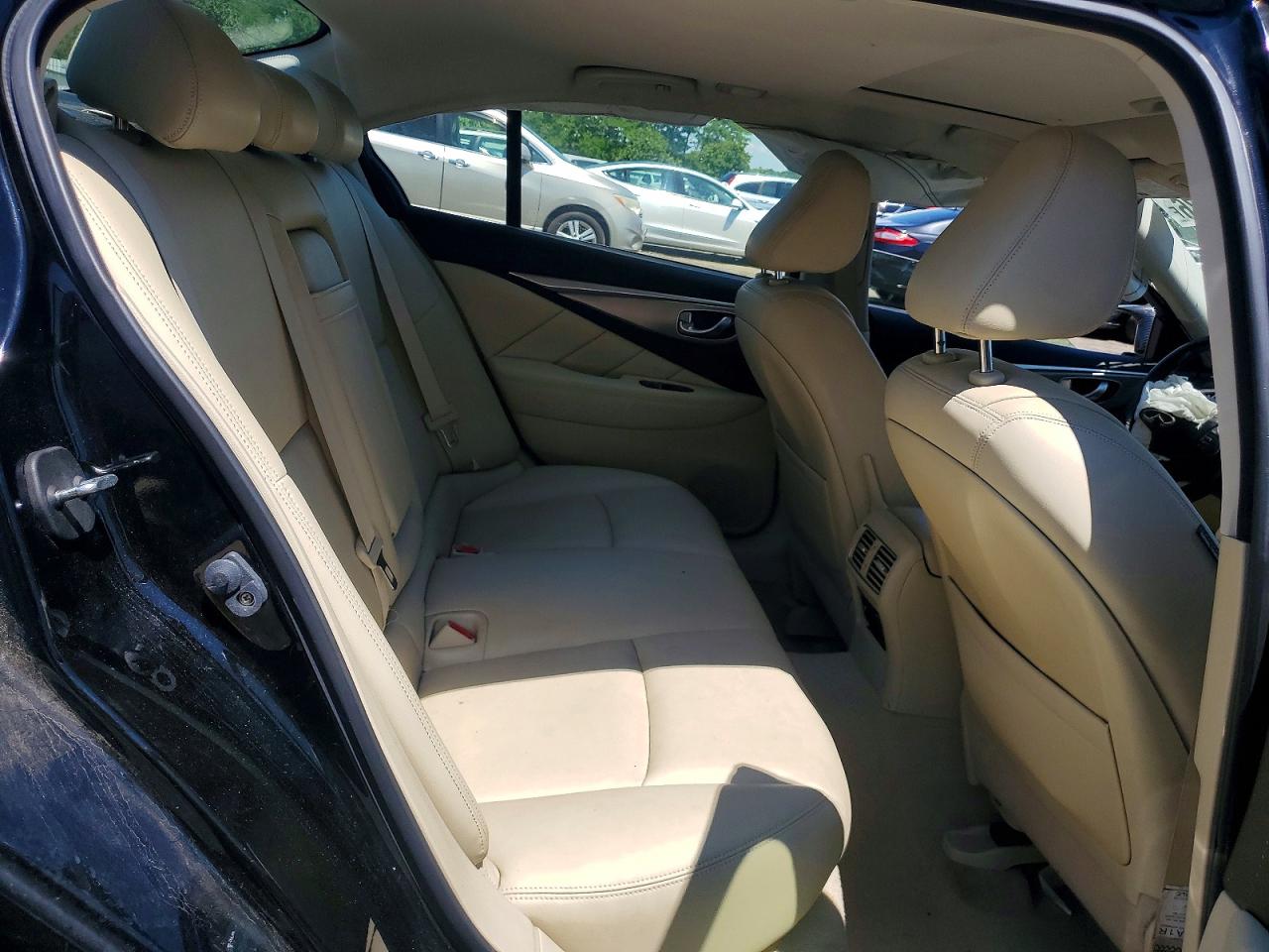 2014 Infiniti Q50 Premium Black vin: JN1BV7AR2EM694970