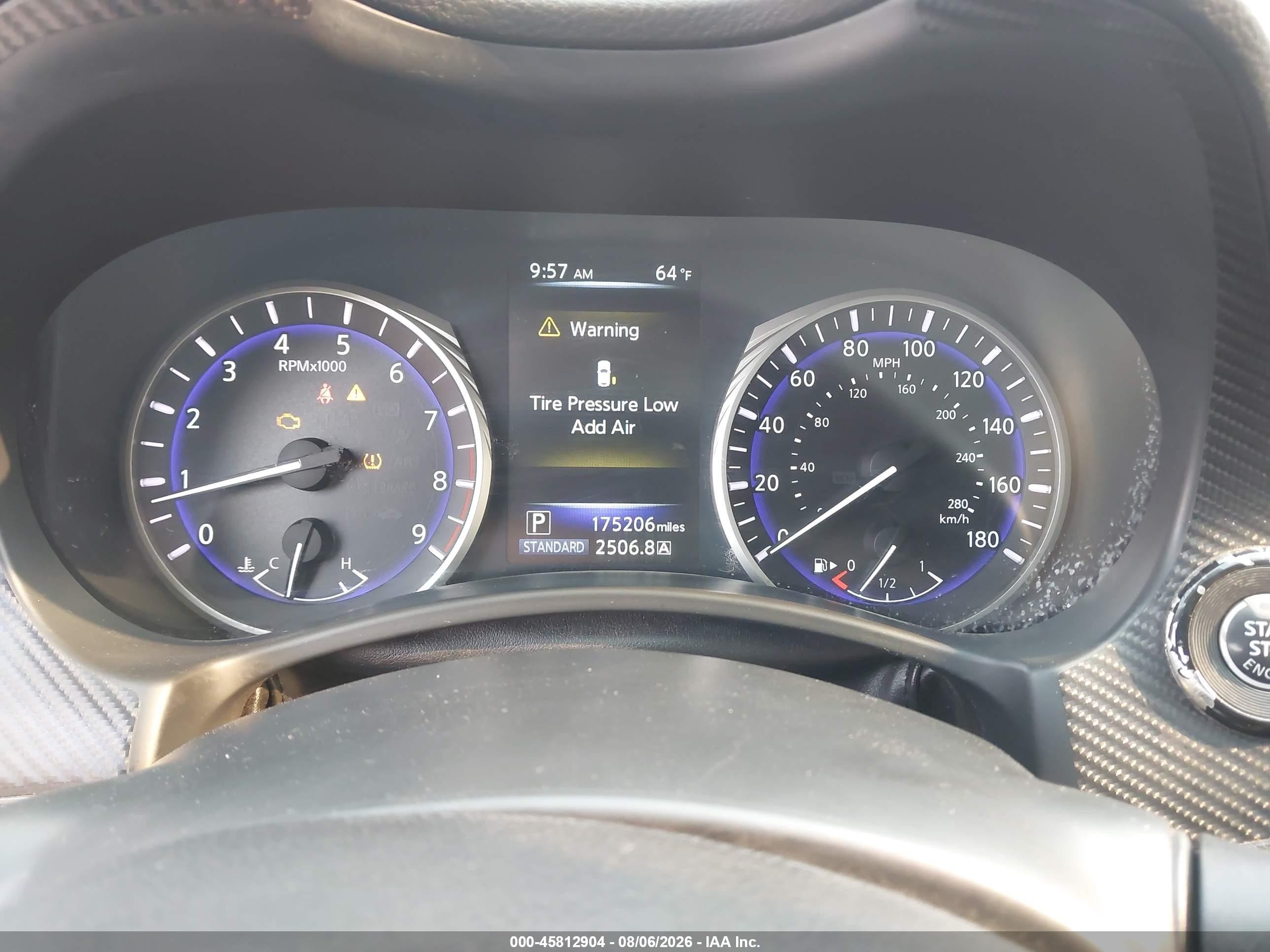 2014 Infiniti Q50 Premium Серый vin: JN1BV7AR2EM697979