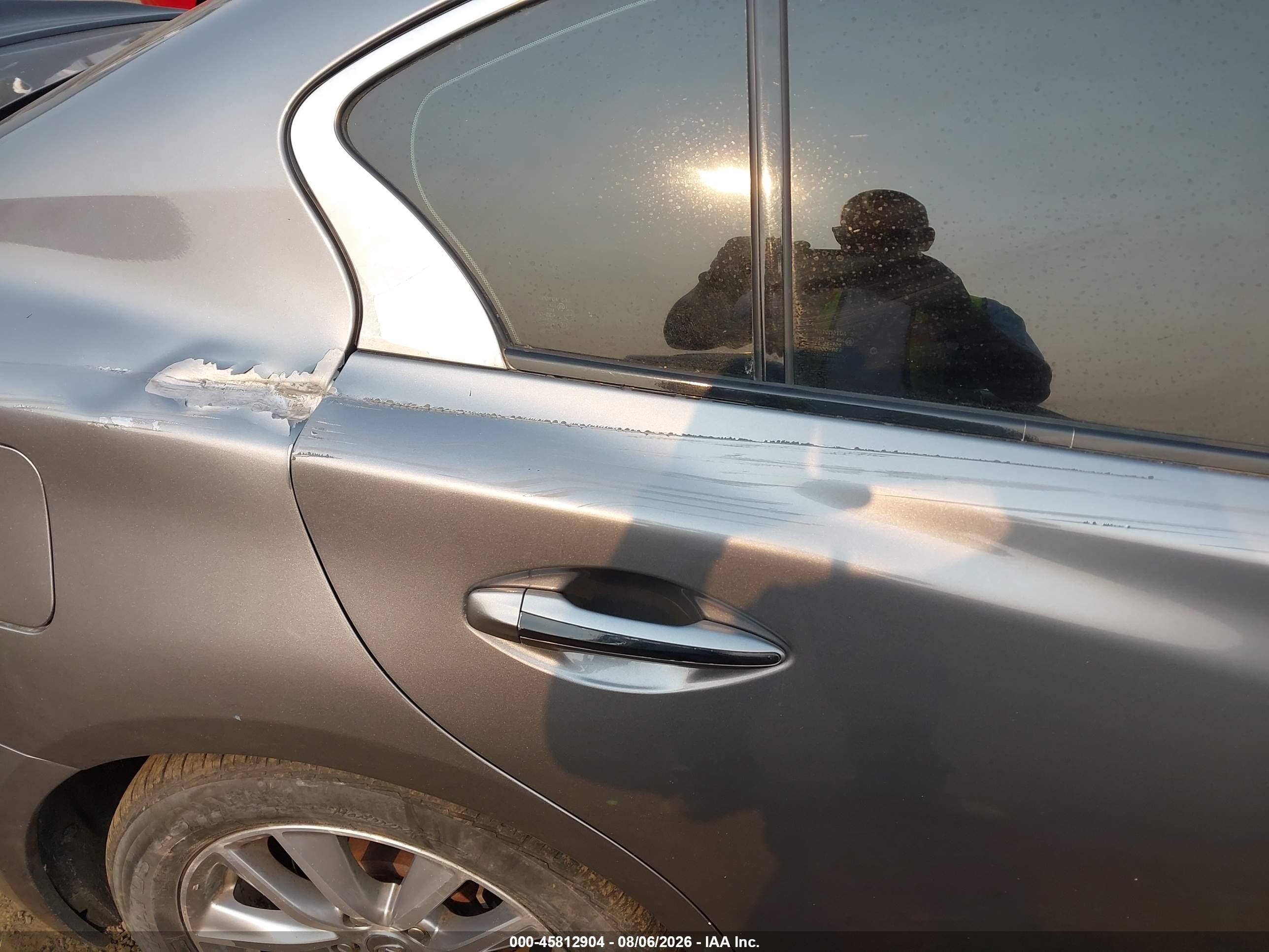 2014 Infiniti Q50 Premium Серый vin: JN1BV7AR2EM697979