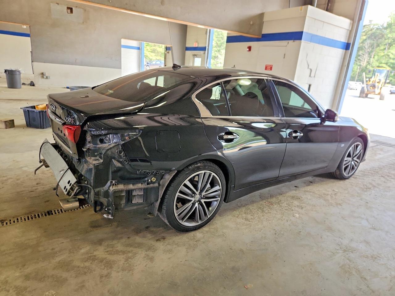 2014 Infiniti Q50 Sport Black vin: JN1BV7AR2EM702095