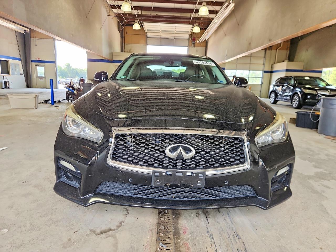 2014 Infiniti Q50 Sport Black vin: JN1BV7AR2EM702095