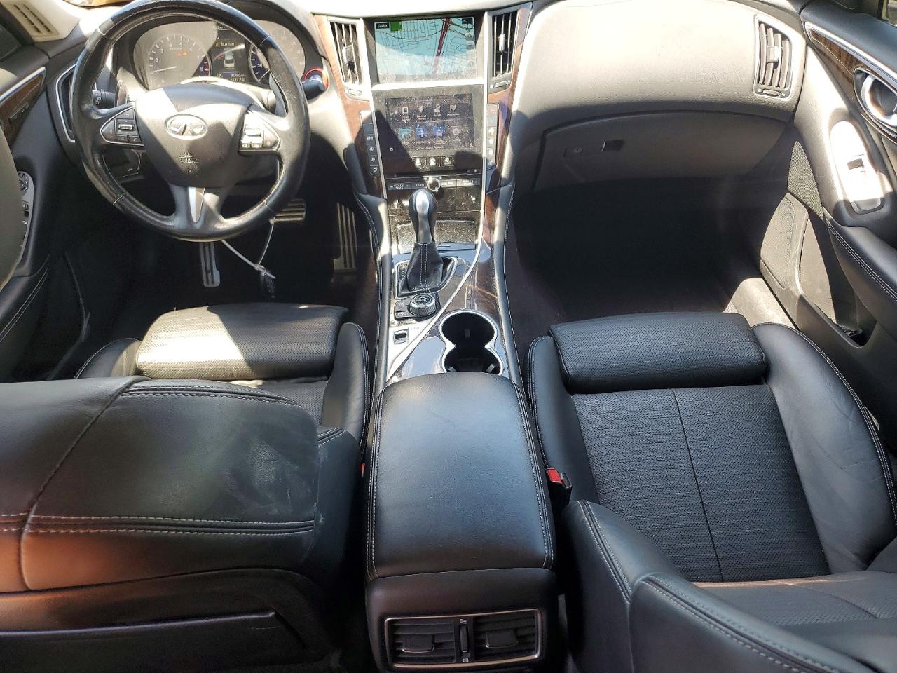 2014 Infiniti Q50 Base Silver vin: JN1BV7AR2EM703523