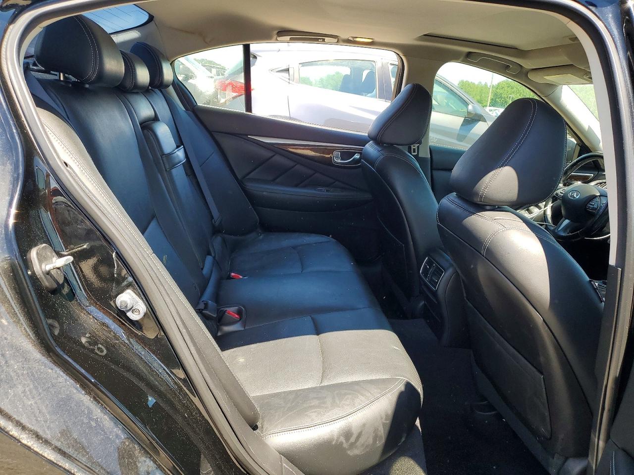2014 Infiniti Q50 Premium Black vin: JN1BV7AR2EM705904