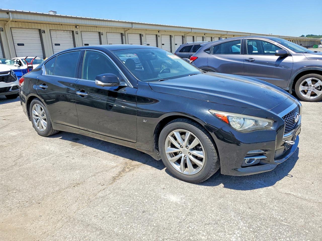 2014 Infiniti Q50 Premium Black vin: JN1BV7AR2EM705904