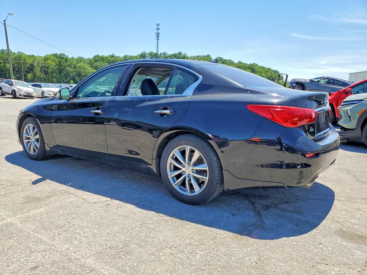 2014 Infiniti Q50 Premium Black vin: JN1BV7AR2EM705904