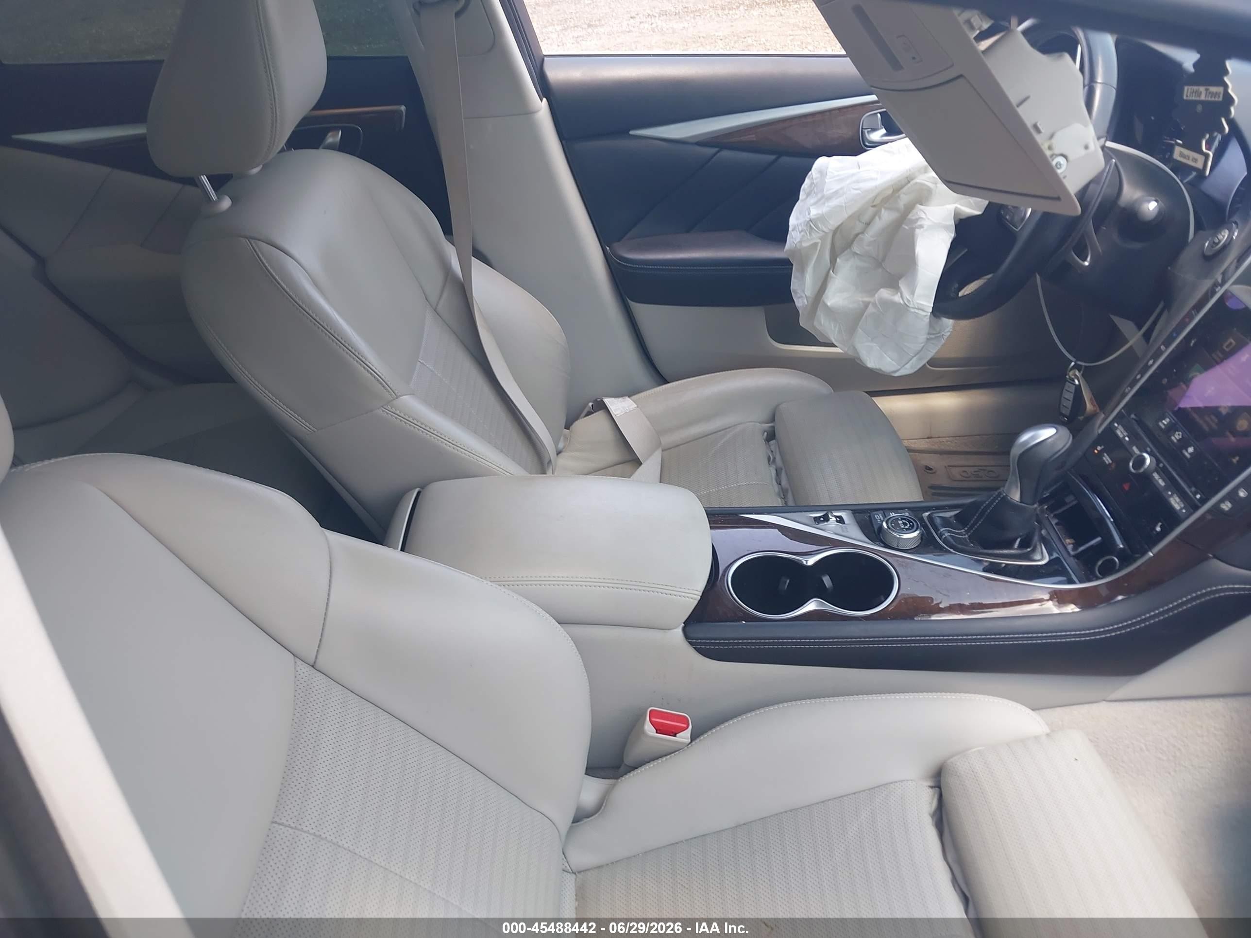 2015 Infiniti Q50 Sport Black vin: JN1BV7AR2FM393911