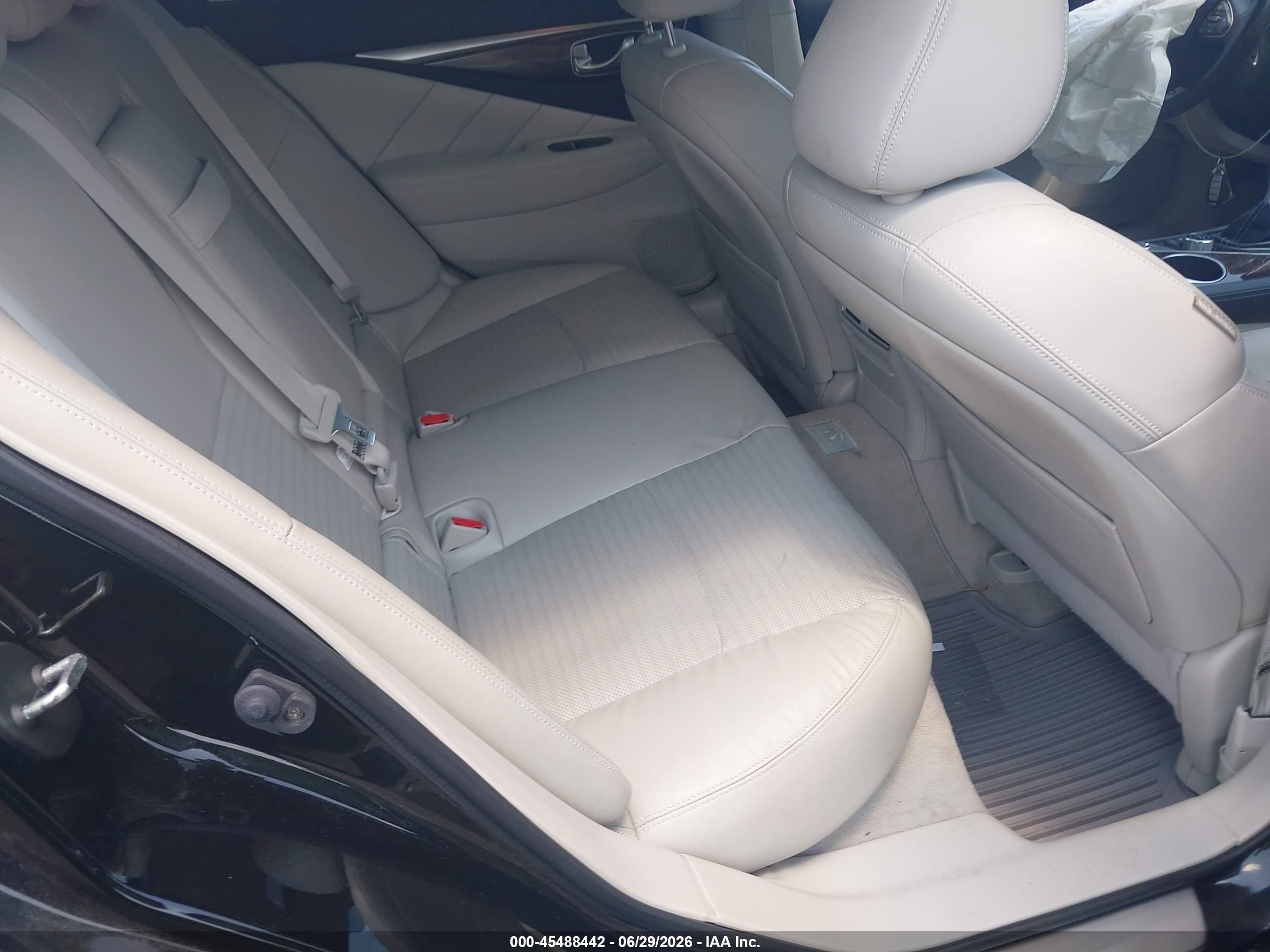 2015 Infiniti Q50 Sport Black vin: JN1BV7AR2FM393911