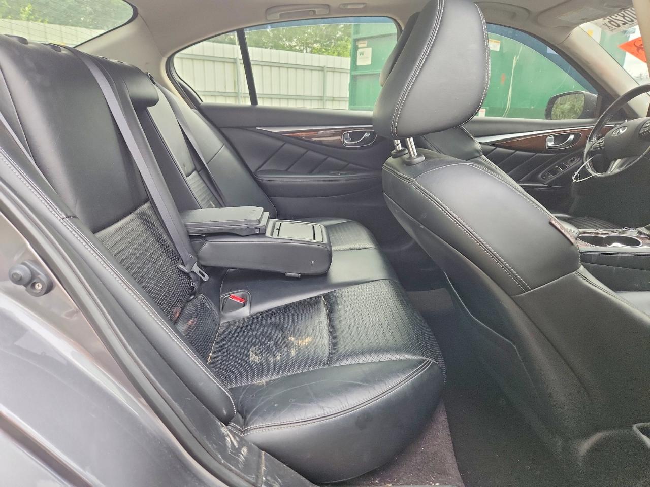 2015 Infiniti Q50 Base Gray vin: JN1BV7AR2FM400713