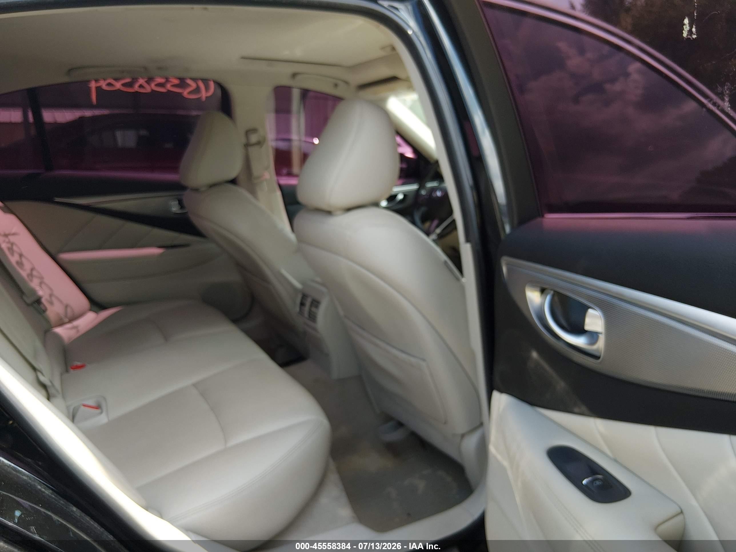 2015 Infiniti Q50 Black vin: JN1BV7AR2FM404132