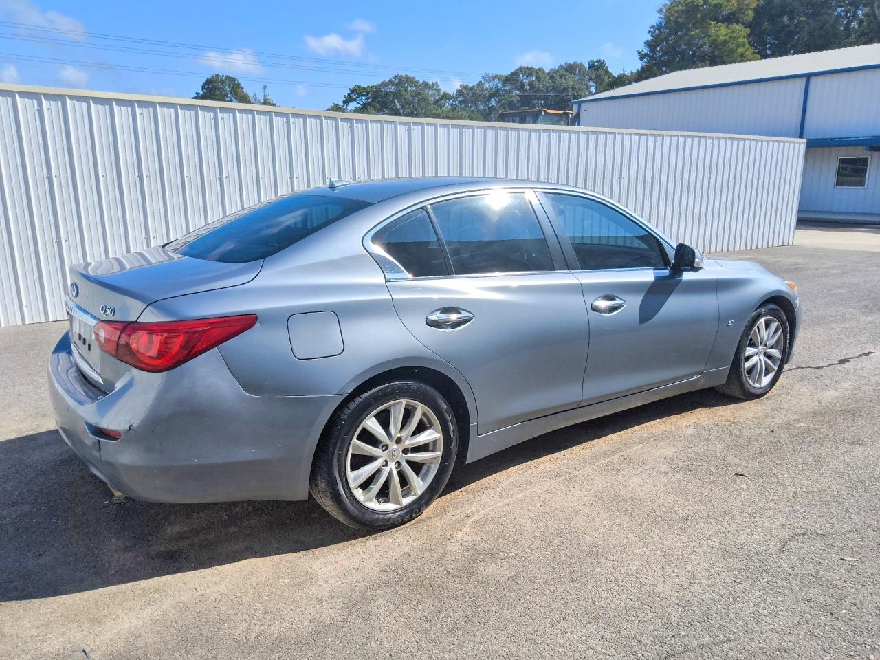 2015 Infiniti Q50 Premium Gray vin: JN1BV7AR2FM406219