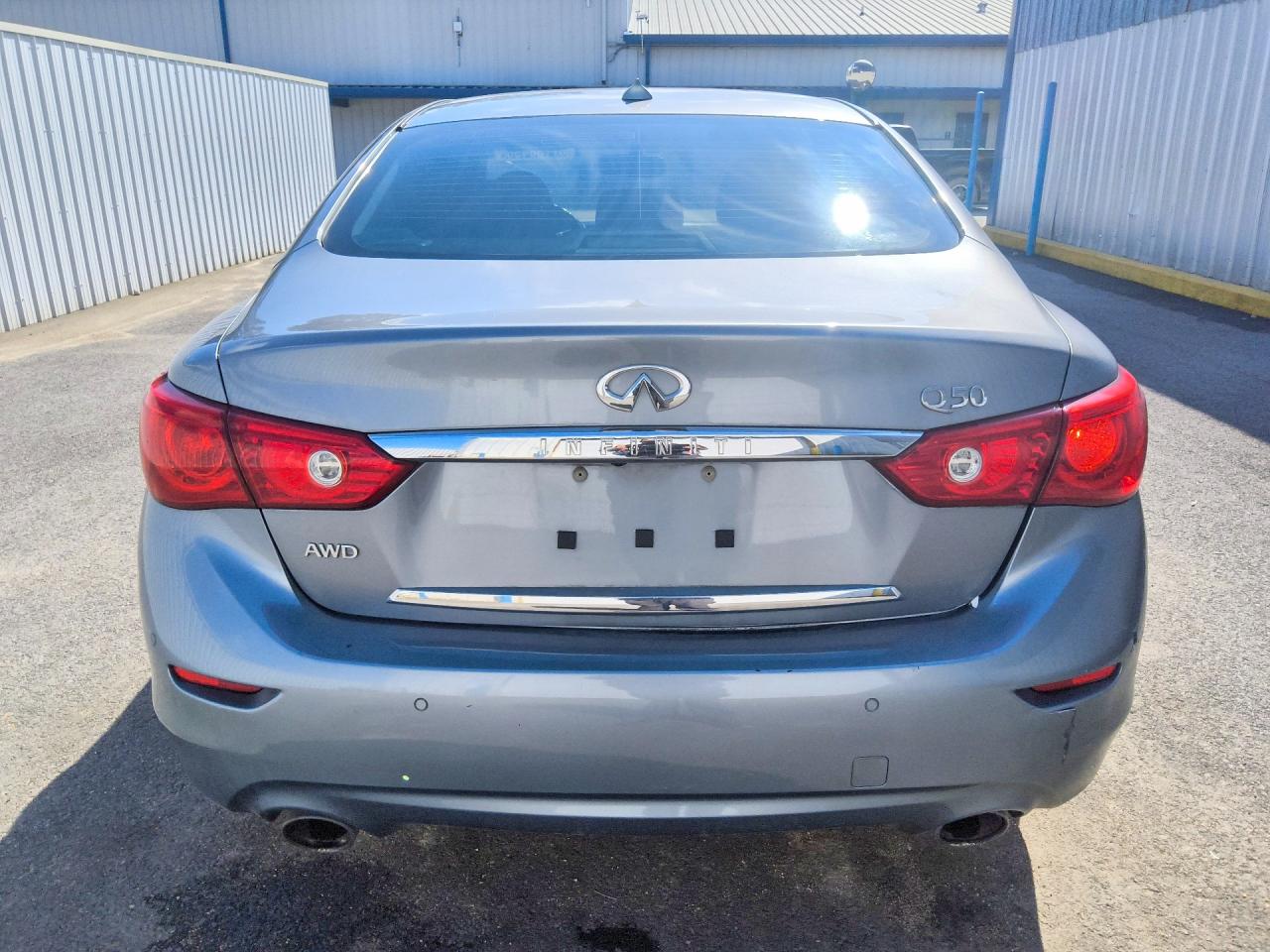 2015 Infiniti Q50 Premium Gray vin: JN1BV7AR2FM406219
