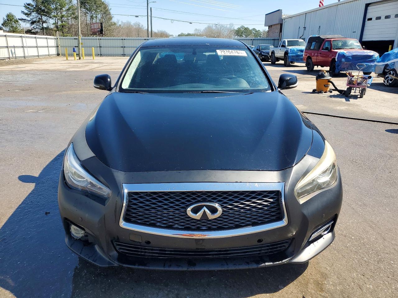 2015 Infiniti Q50 Base Black vin: JN1BV7AR2FM410822