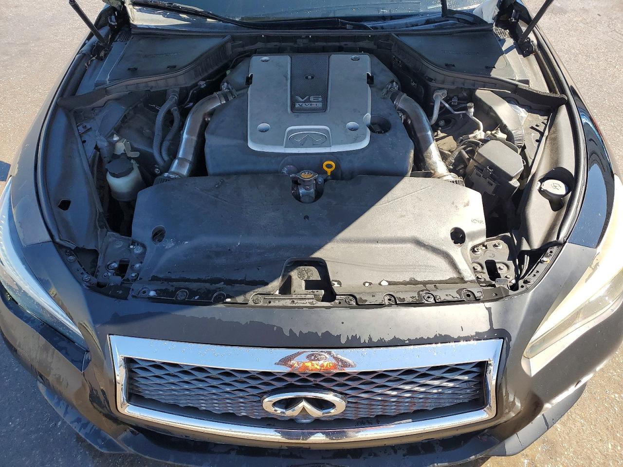 2015 Infiniti Q50 Base Black vin: JN1BV7AR2FM410822