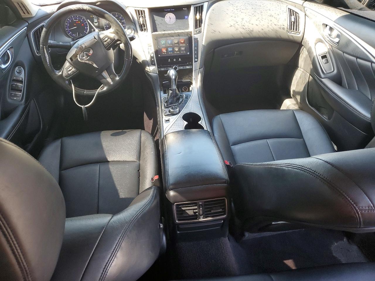 2015 Infiniti Q50 Base Black vin: JN1BV7AR2FM410822
